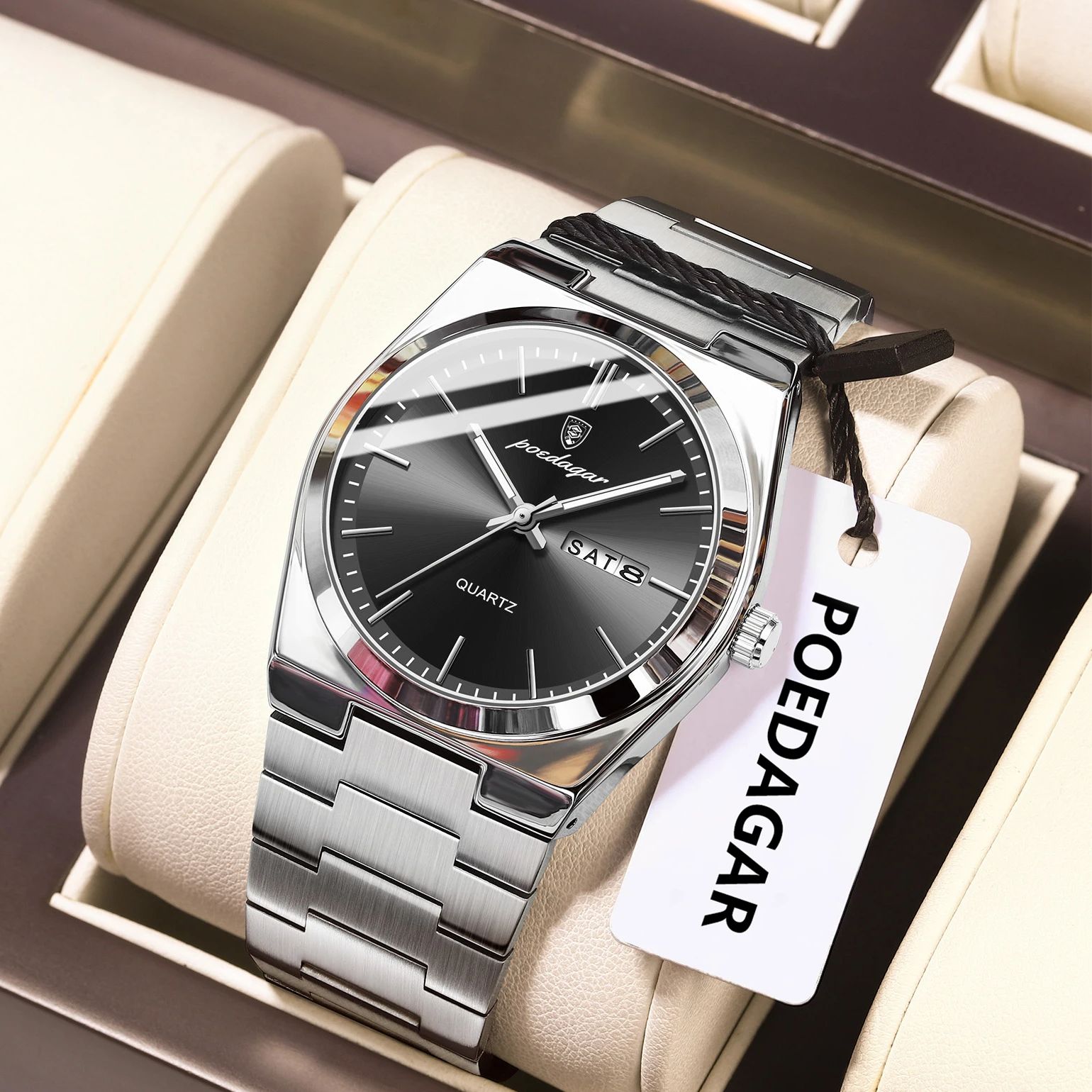 Patek Philippe Watch Nautilus - POEDAGAR Роскошные мужские кварцевые наручные часы,
