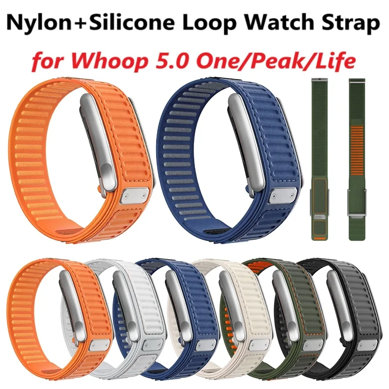 Нейлоновый силиконовый ремешок – обзор и цена Sport Loop Velcro
