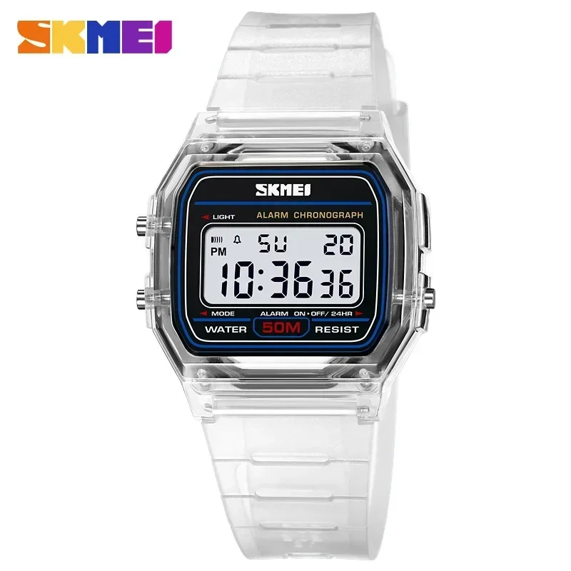 SKMEI 2056, прозрачный ремешок – обзор и цена Rubber Strap Diver