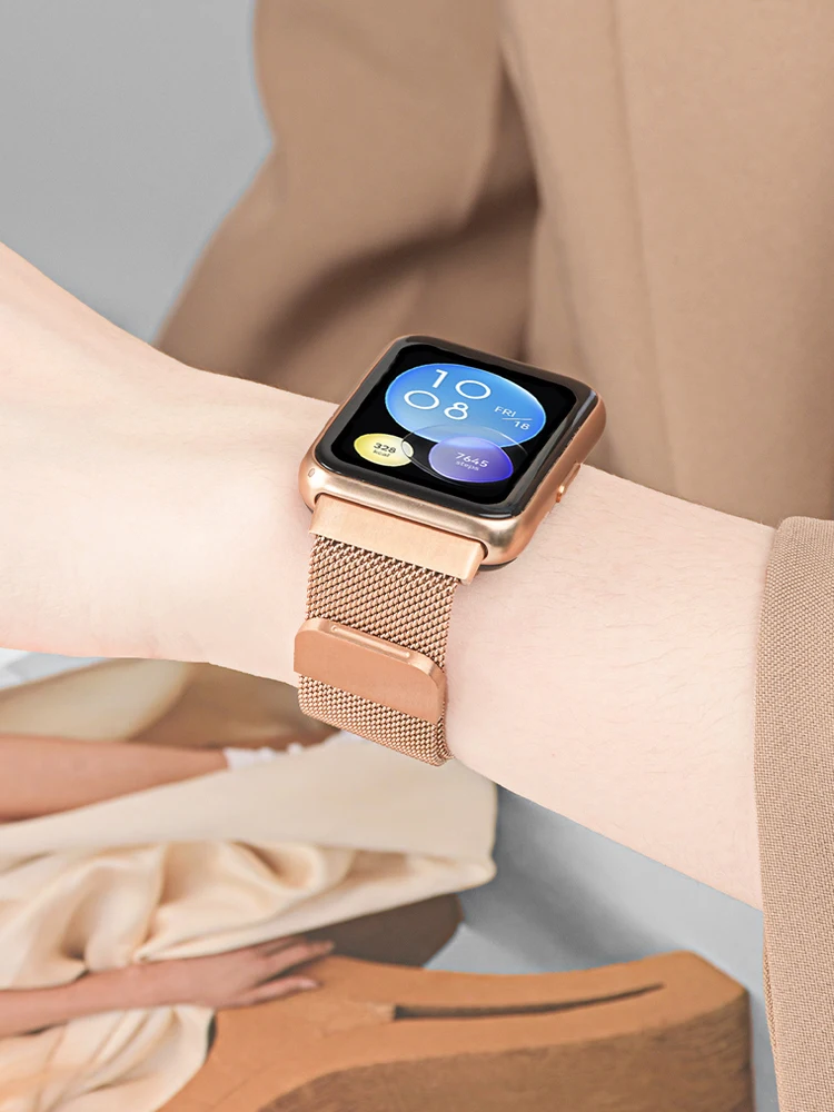Миланский ремешок-петля для Hu – обзор и цена Milanese Loop Magnetic
