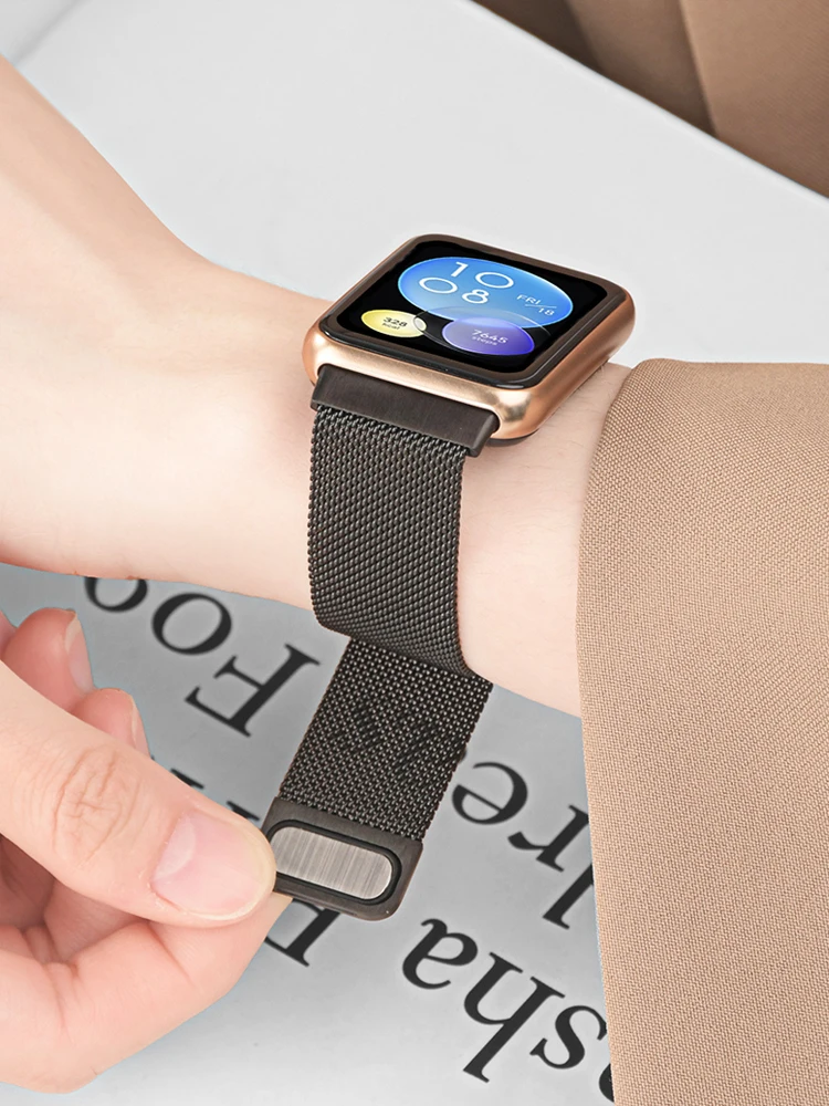 Миланский ремешок-петля для Hu – обзор и цена Milanese Loop Magnetic