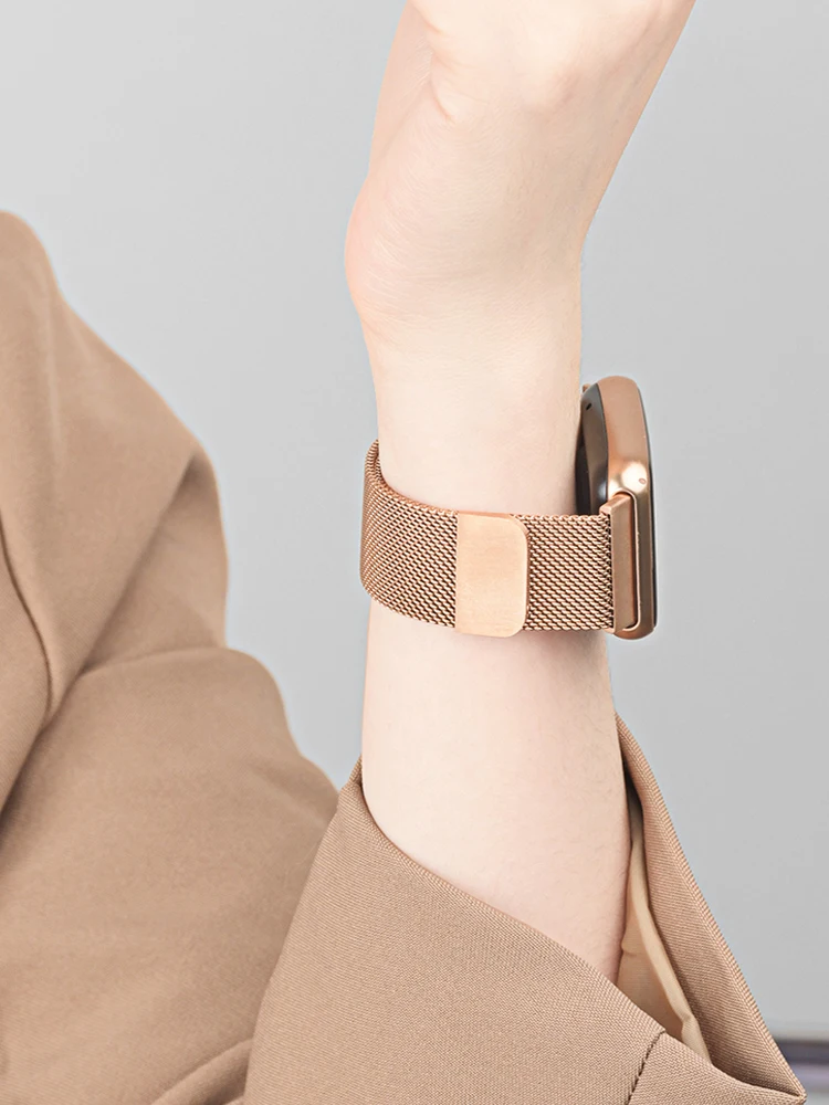 Миланский ремешок-петля для Hu – обзор и цена Milanese Loop Magnetic