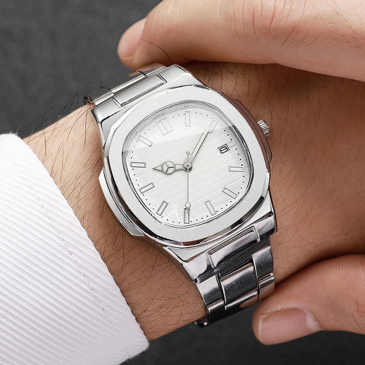Модные мужские деловые часы Fa – обзор и цена Patek Philippe Watch Nautilus